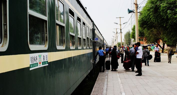 train in china