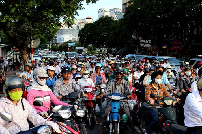 Traffic in Vietnam