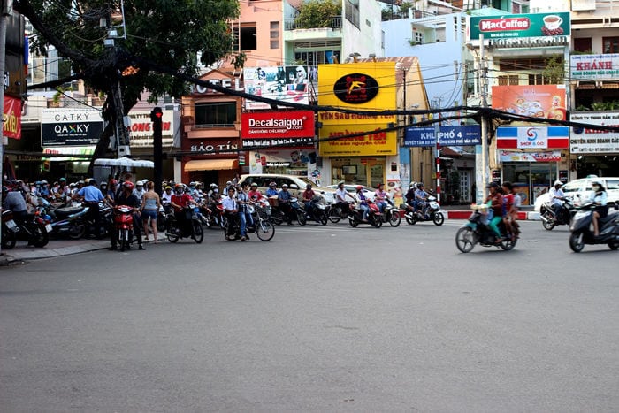 Traffic in Vietnam