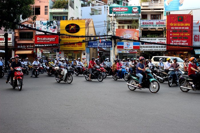 Traffic in Vietnam