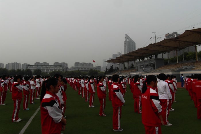 study in a chinese highschool