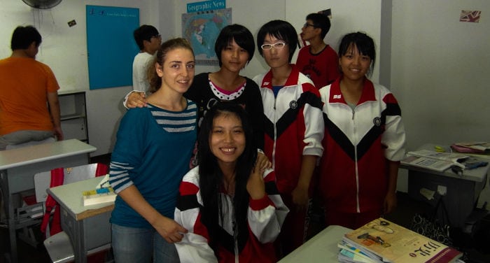 study in a chinese highschool