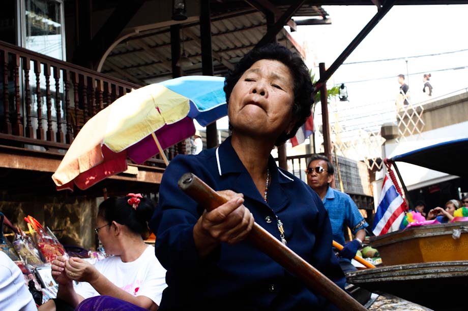 Floating Market in Bangkok