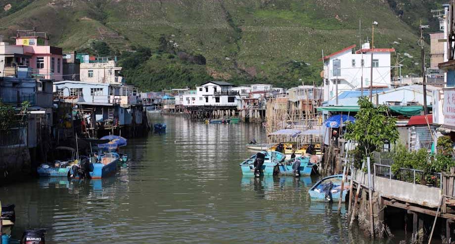 Travel to Tai-O, Hong Kong