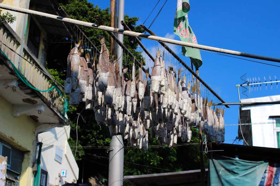 Tai-O Village in Hong Kong