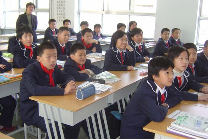 Classroom in China