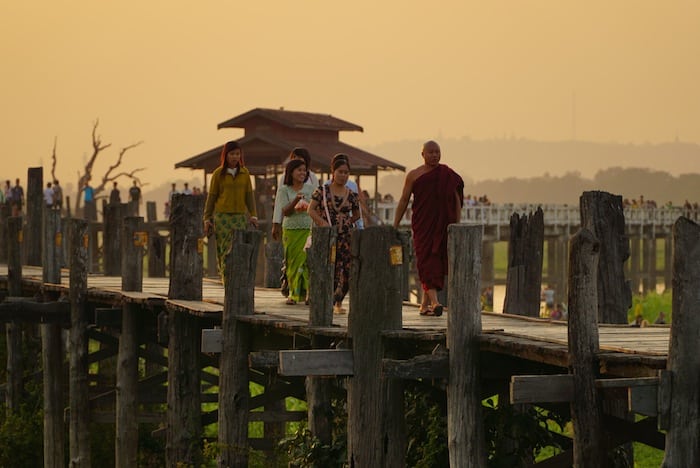 U Bein Bridge of Amarapura