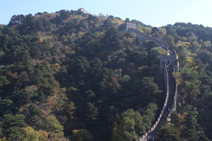 The Great Wall of China he Great Wall of China