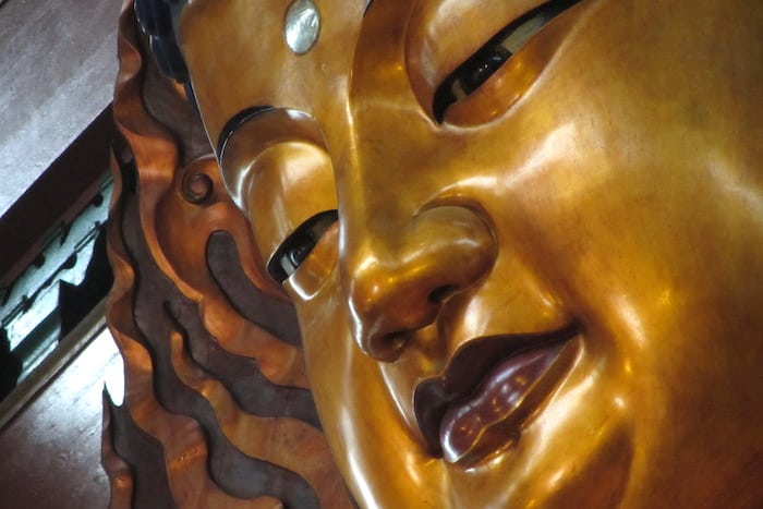 The Buddha at Lingyin Temple