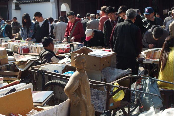 Shanghai book market Shanghai book market