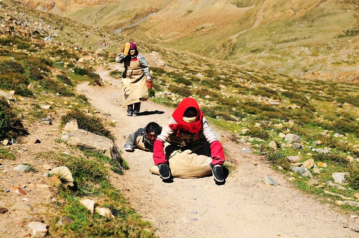 Kailash Kora local pilgrims