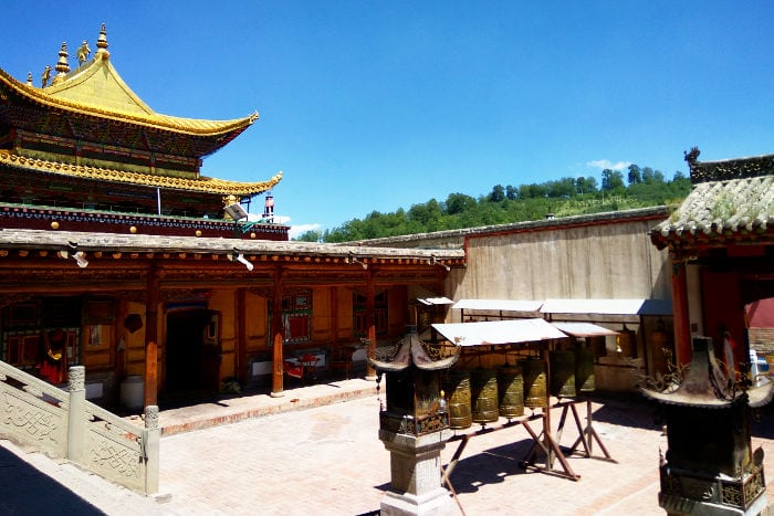 Ta'er Qinghai temple Ta'er Qinghai temple