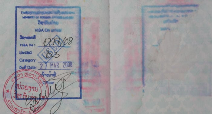 Visa for Laos