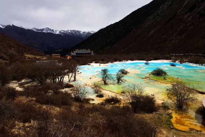 huanglong sichuan pools