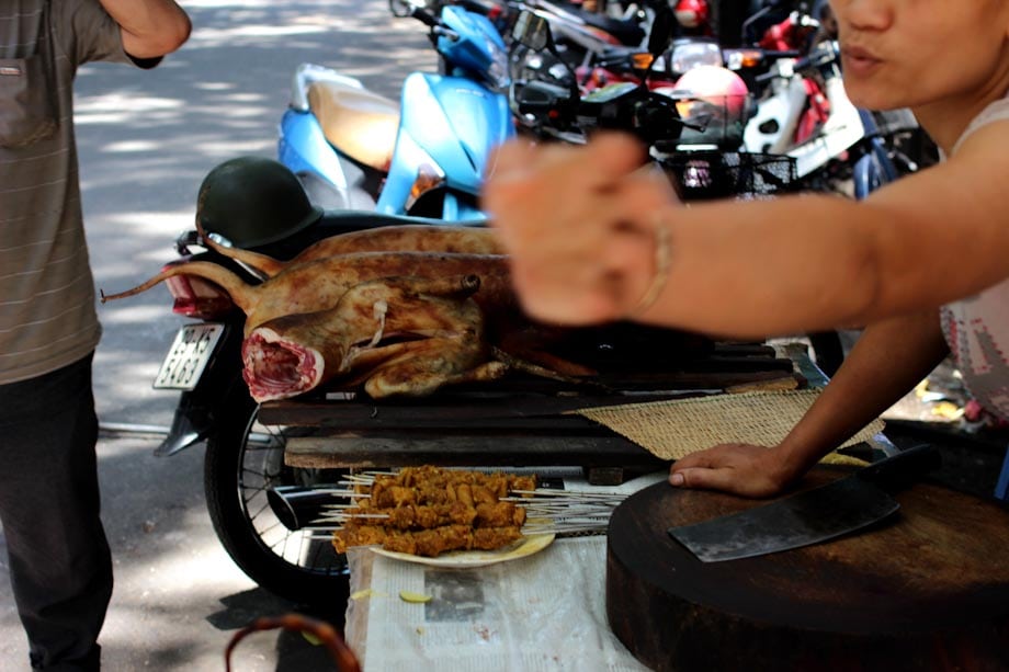 carnicero de carne de perro carnicero de carne de perro