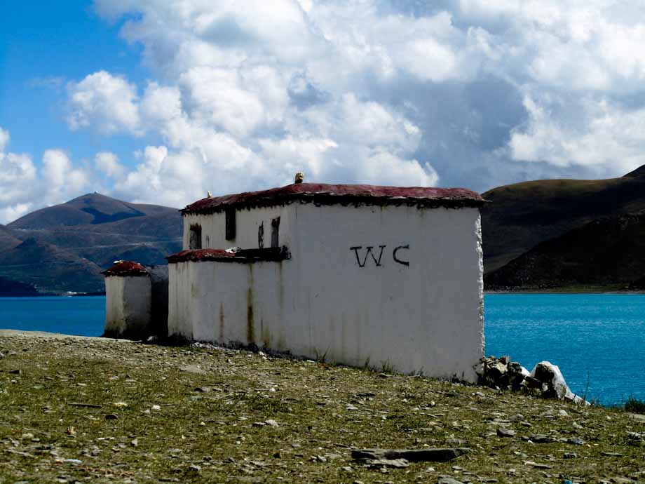Aseo en Lago Yamdrok