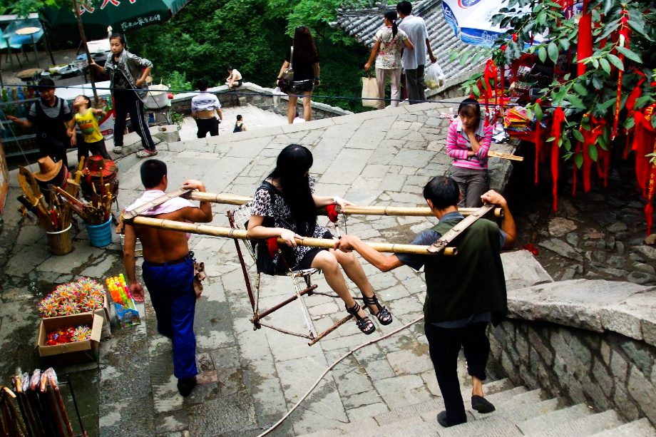 Subiendo el tai shan Subiendo el tai shan