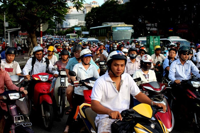 tráfico en Vietnam