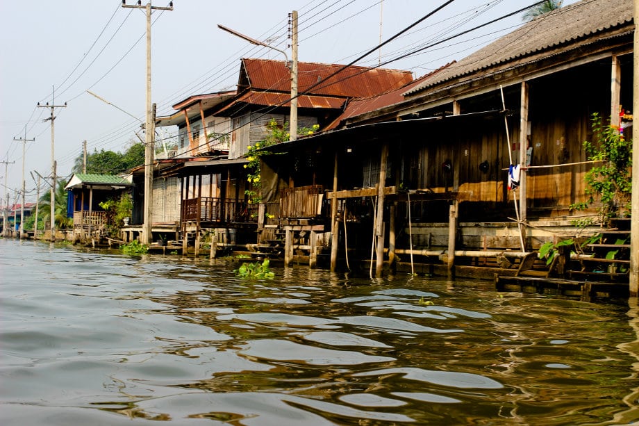 Mercado flotante bangkok