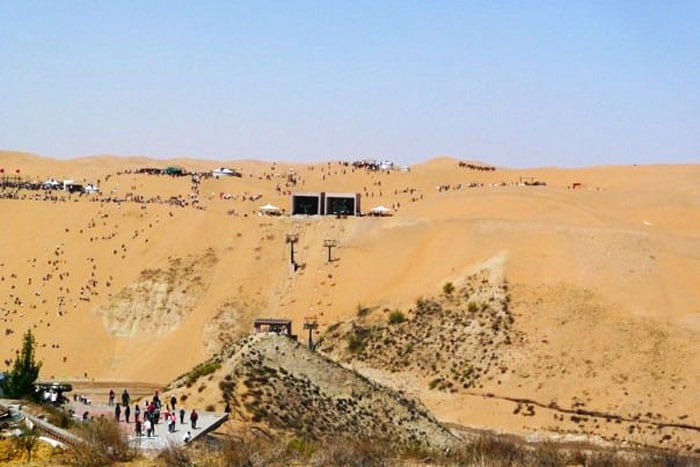 Resonant Sand Gorge Mongolia Interior