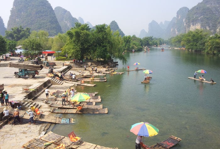 río li en yangshuo