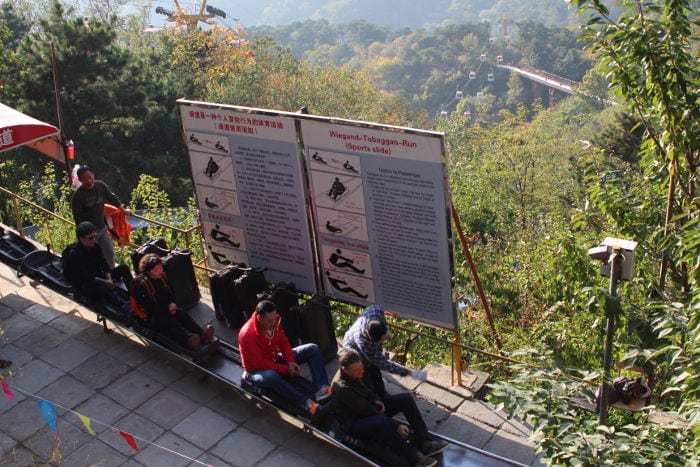 tobogán en mutianyu tobogán en mutianyu