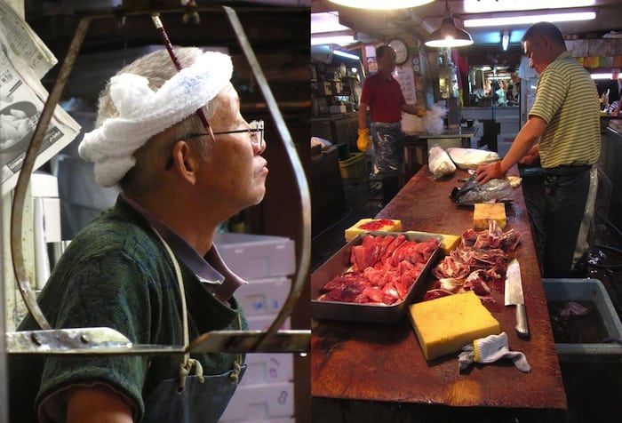 El mercado de pescado de Tsukiji