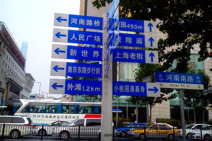 como moverse en china