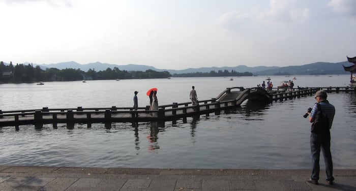 El Lago del Oeste de Hangzhou