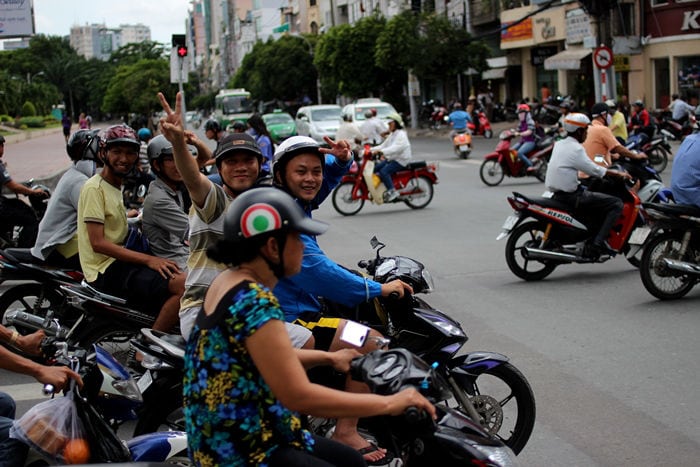 Traffico in Vietnam Traffico in Vietnam