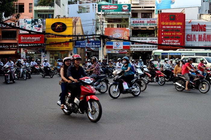 Traffico in Vietnam Traffico in Vietnam