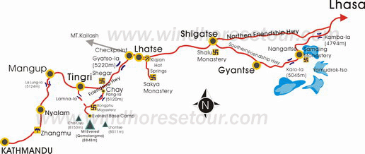 mappa tibet mappa tibet