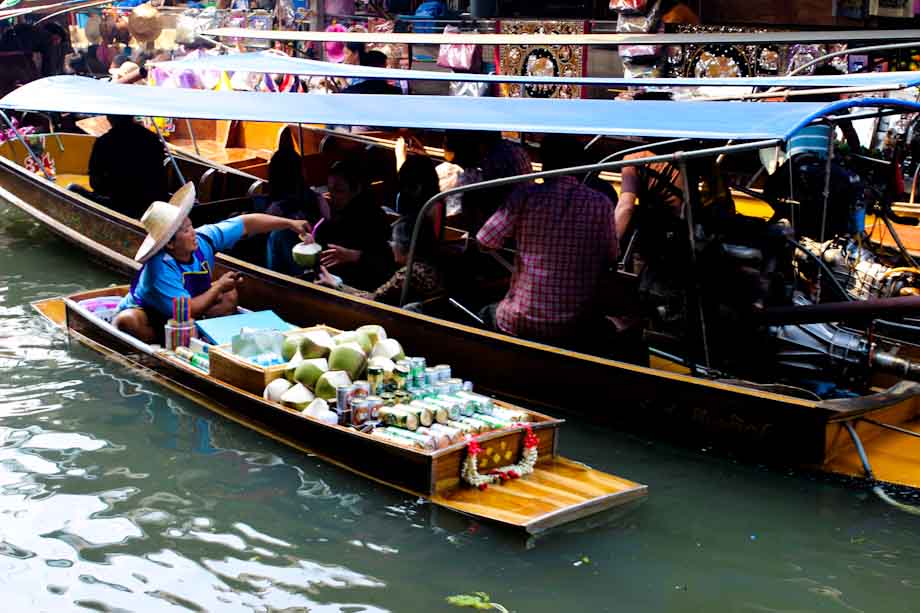 mercati flottanti, Bangkok mercati flottanti, Bangkok