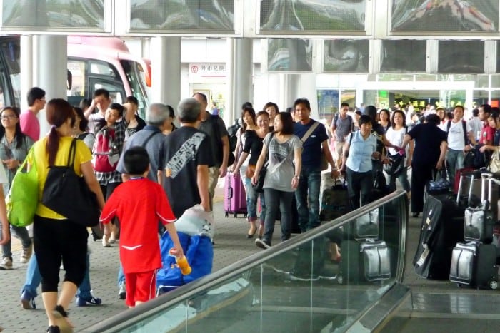 Passaggio dalla baia di Shenzhen Passaggio baia Shenzhen