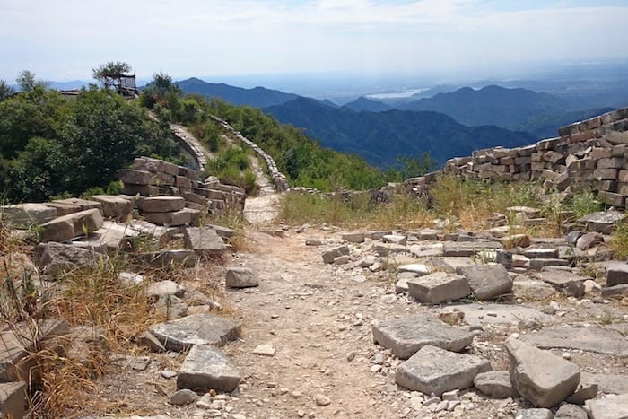 Un tratto di Jiankou