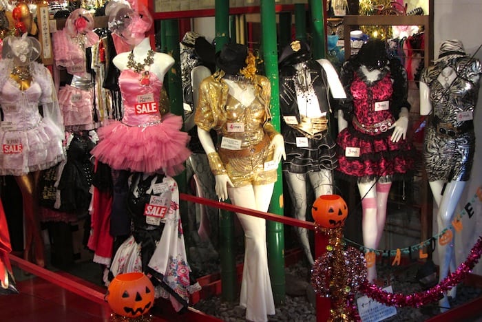 Un negozio di abbigliamento ad Harajuku