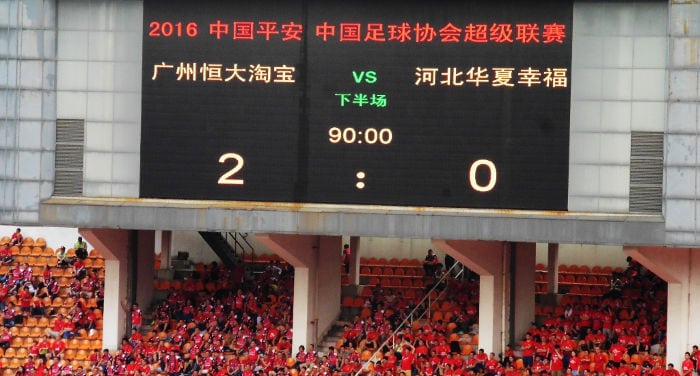 Calcio in Cina