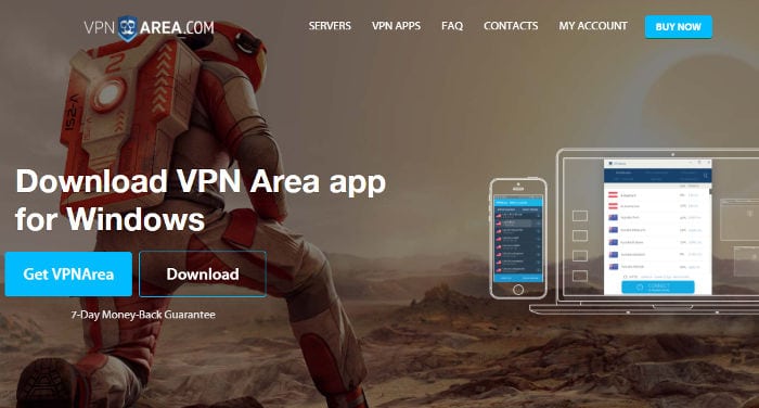 Recensione di VPN Area