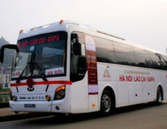 Bus in Vietnam