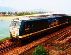 Train in Vietnam